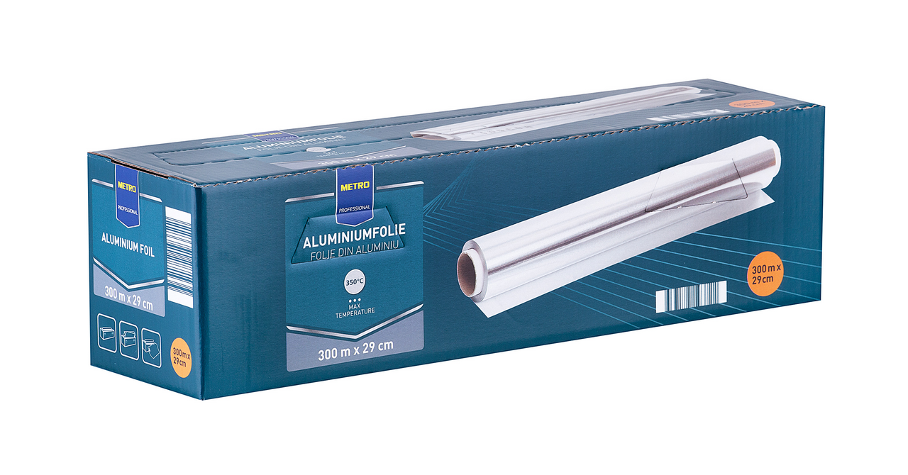 METRO PROFESSIONAL Aluminijska folija , širina 29cm, duljina 300m