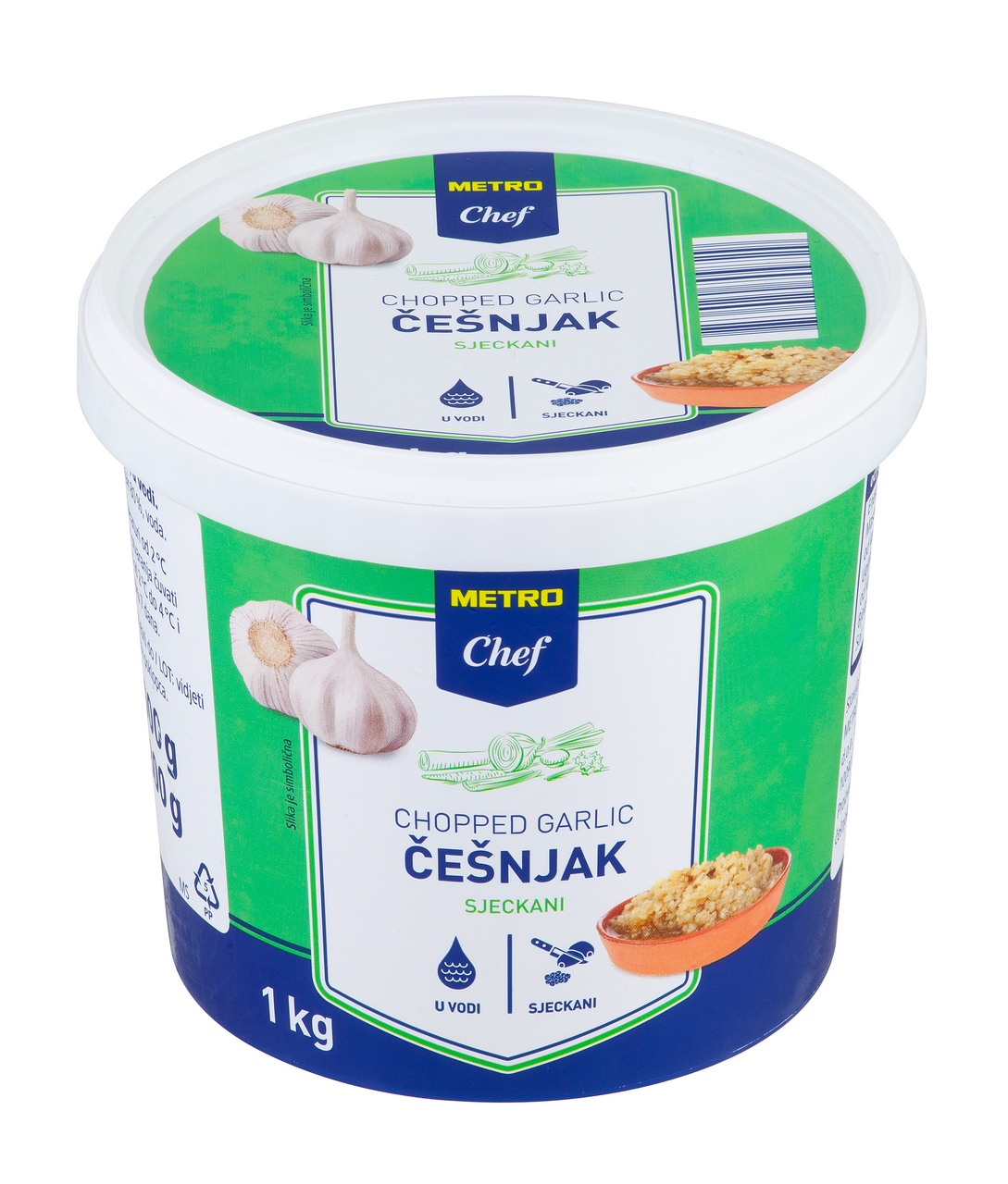 METRO Chef Češnjak sjeckani 1 kg