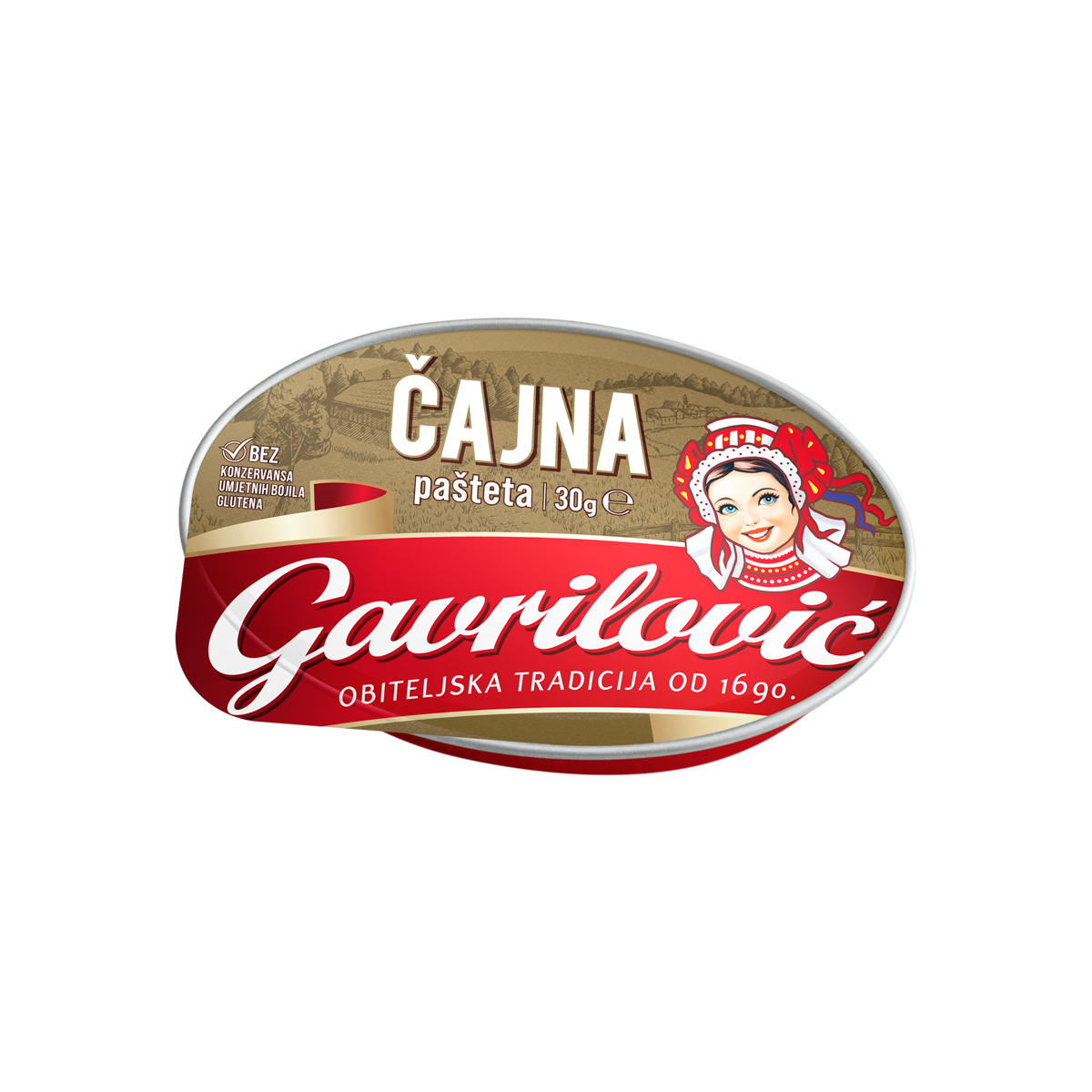 Gavrilović Pašteta čajna 30g