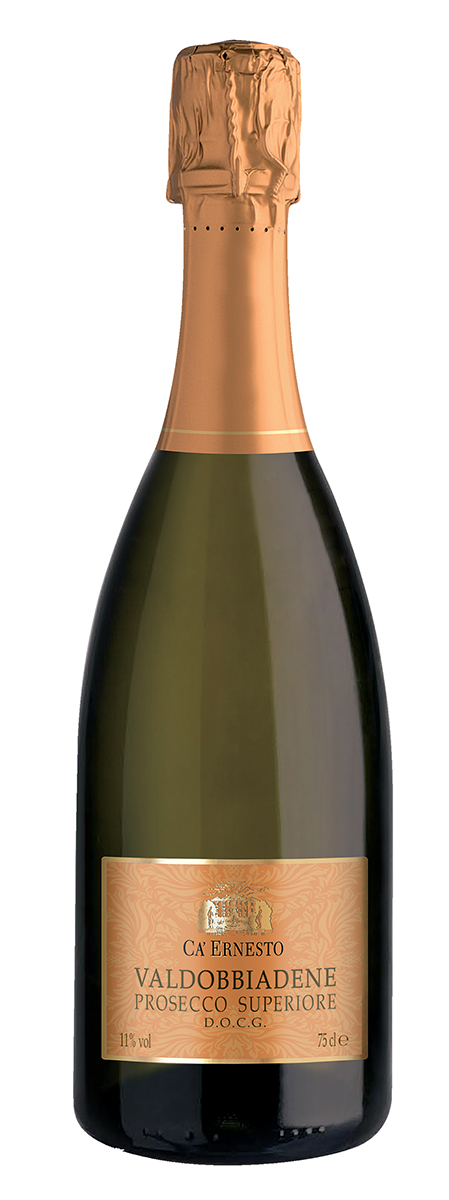 CA' ERNESTO Pjenušavo vino Prosecco Superiore di Valdobbiadene Extra dry DOCG 0,75l