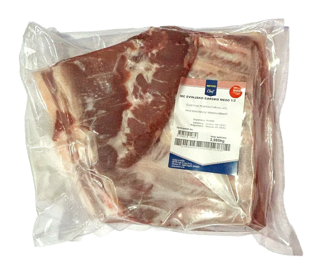METRO Chef Svinjsko carsko meso 1/2, vakuum pakiranje, cca 3,5 kg