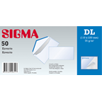 SIGMA Kuverta dl 110x230mm gumirana 50 / 1