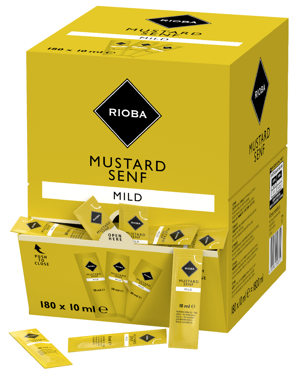 RIOBA Senf blagi 180 x 10 ml (1800 ml)