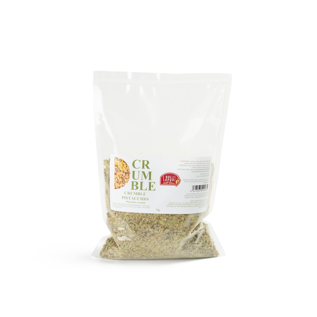 I DOLCI SAPORI dell Etna Crumble pistacio 1kg