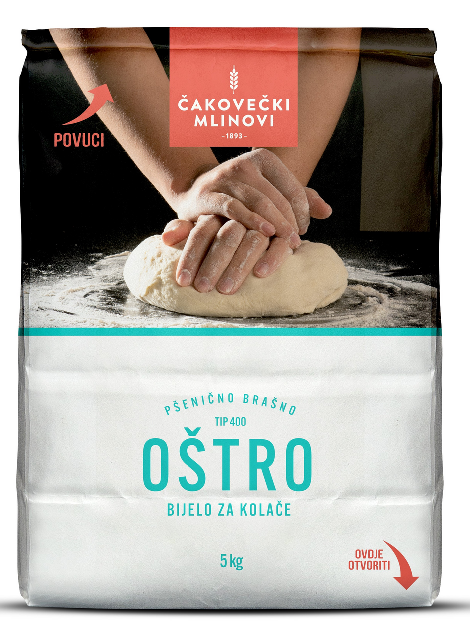 ČAKOVEČKI MLINOVI Brašno oštro t-400 5kg