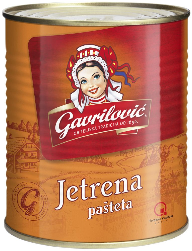 Gavrilović pašteta jetrena 840g
