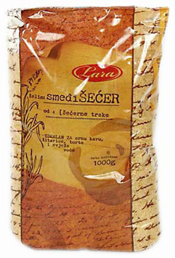 Lara šećer smeđi od šećerne trske 1kg
