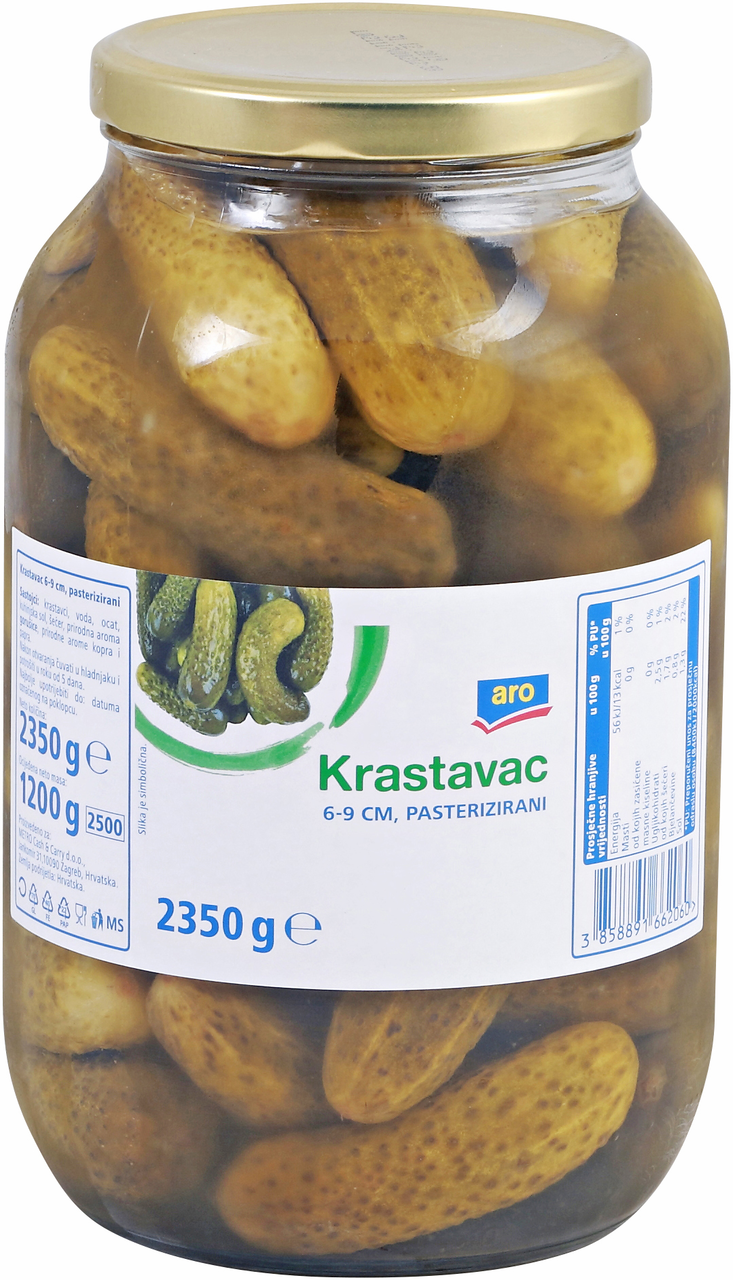 aro Kiseli krastavci 6-9cm 2350g