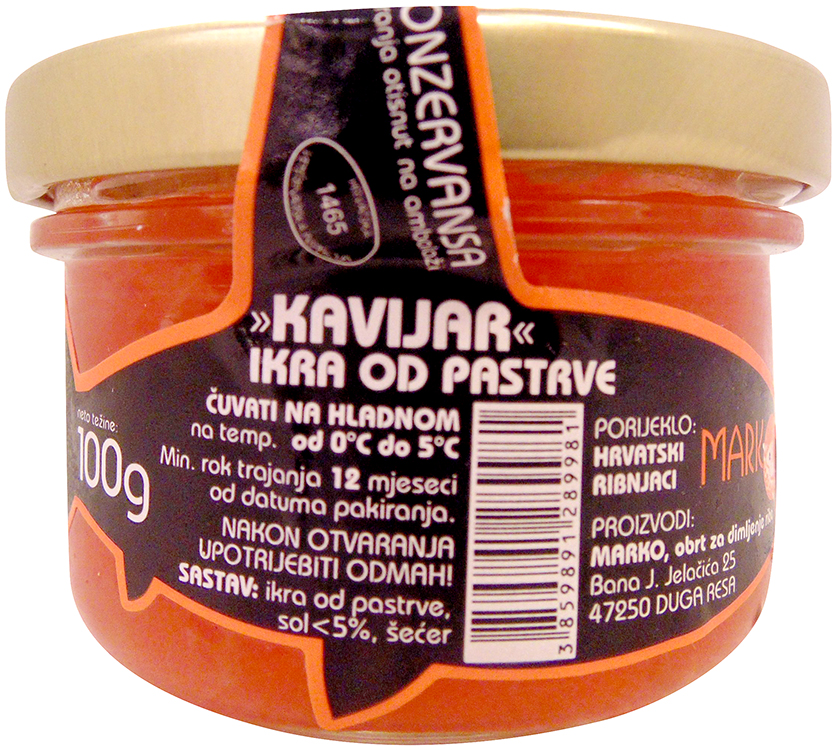 Marko ikra od pastrve 100g