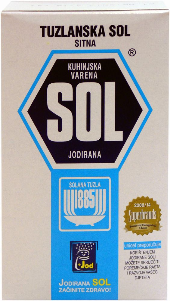 TUZLANSKA SOL Kuhinjska 1kg