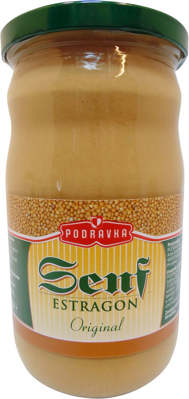 PODRAVKA Senf estragon 700g