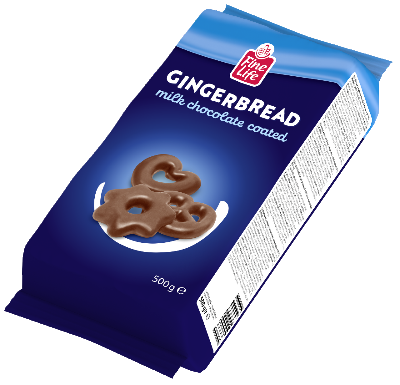 Fine Life mézeskalács ízű sütemény tejcsokoládéval 500 g