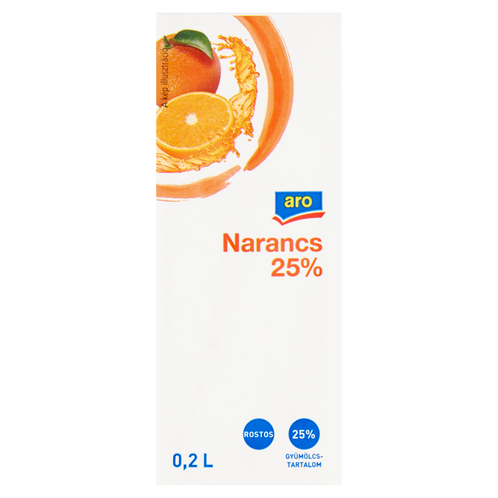 aro Rostos Narancsital 25% 27 x 200 ml