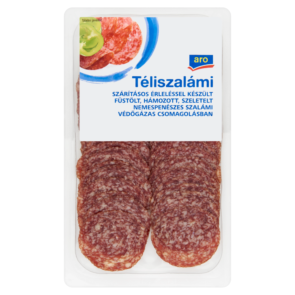 aro Szeletelt Téliszalámi 100 g