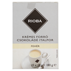 RIOBA Fehér Krémcsokoládé Instant Italpor 10 x 18 g