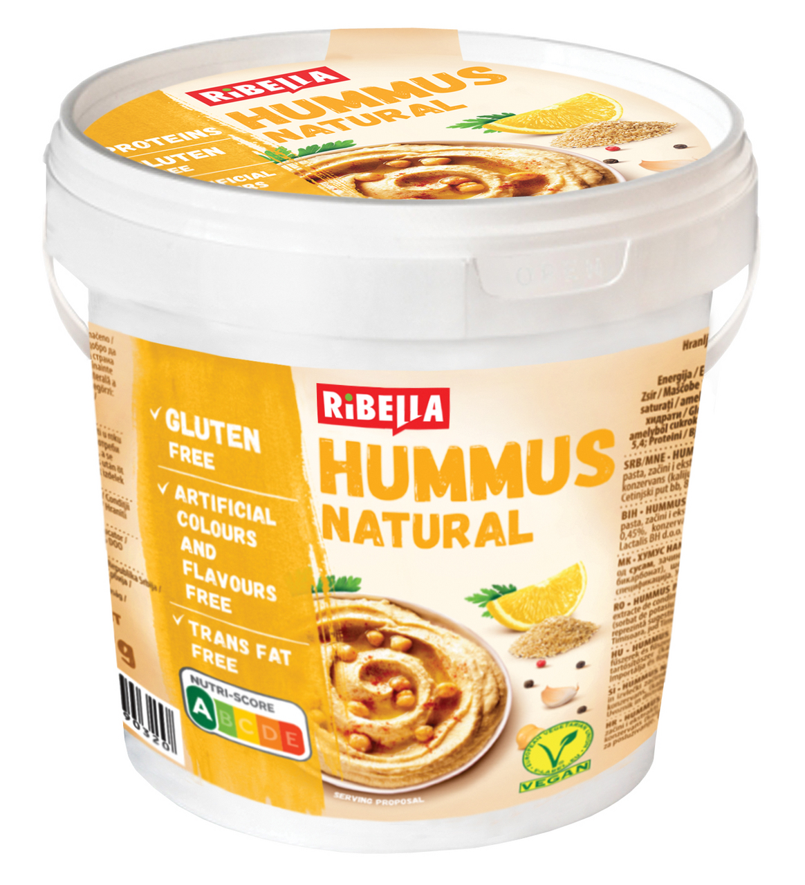 RIBELLA Hummusz 1kg