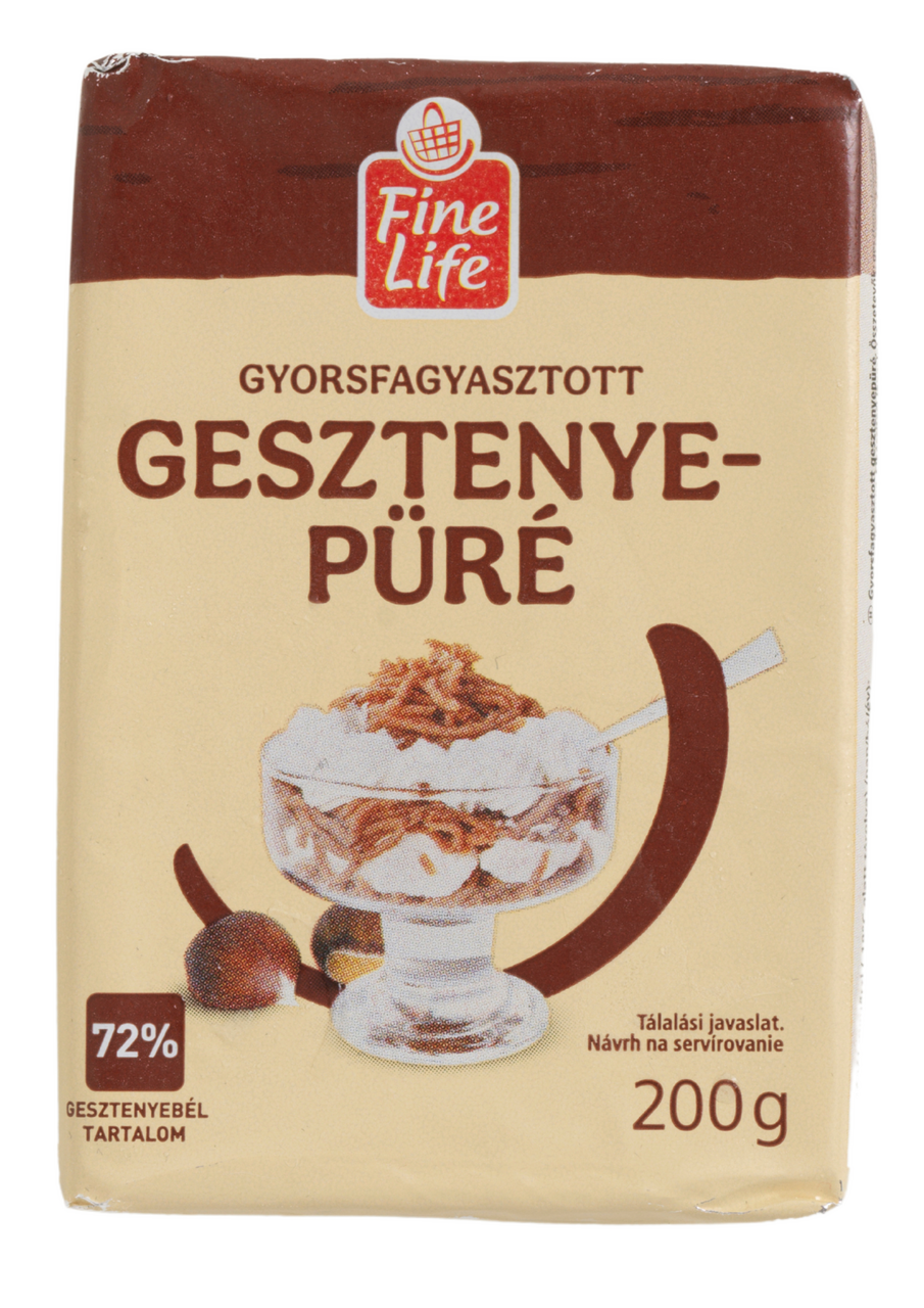 Fine Life Gesztenyepüré 200 g
