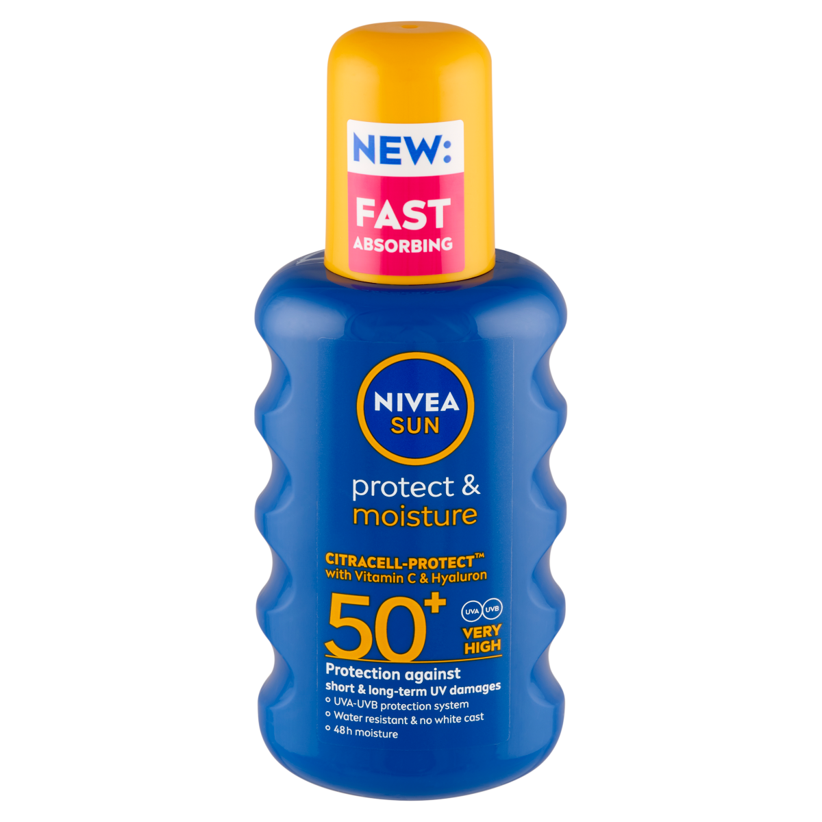 NIVEA SUN Protect & Moisture spray FF50+ 200 ml