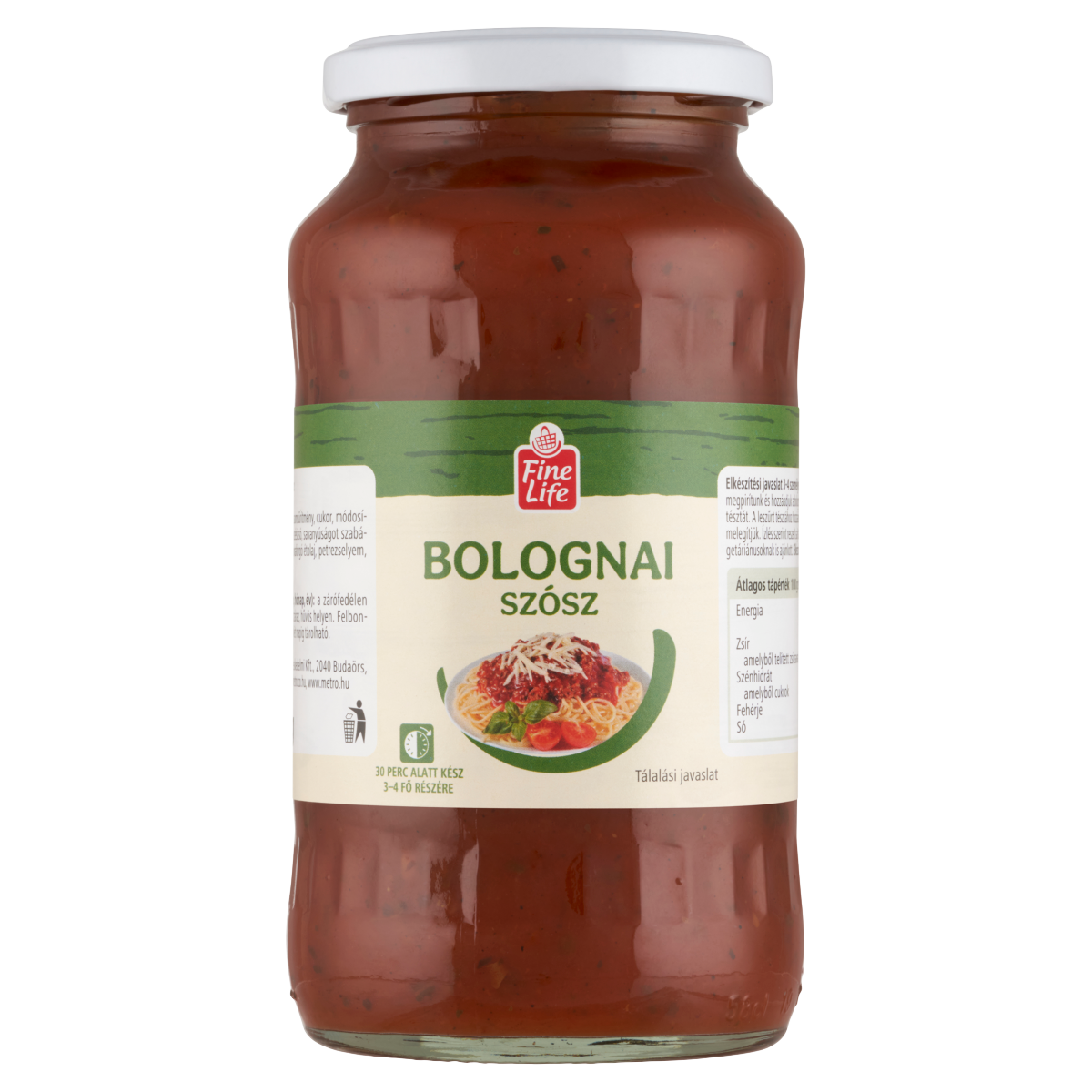 Fine Life bolognai szósz 550 g