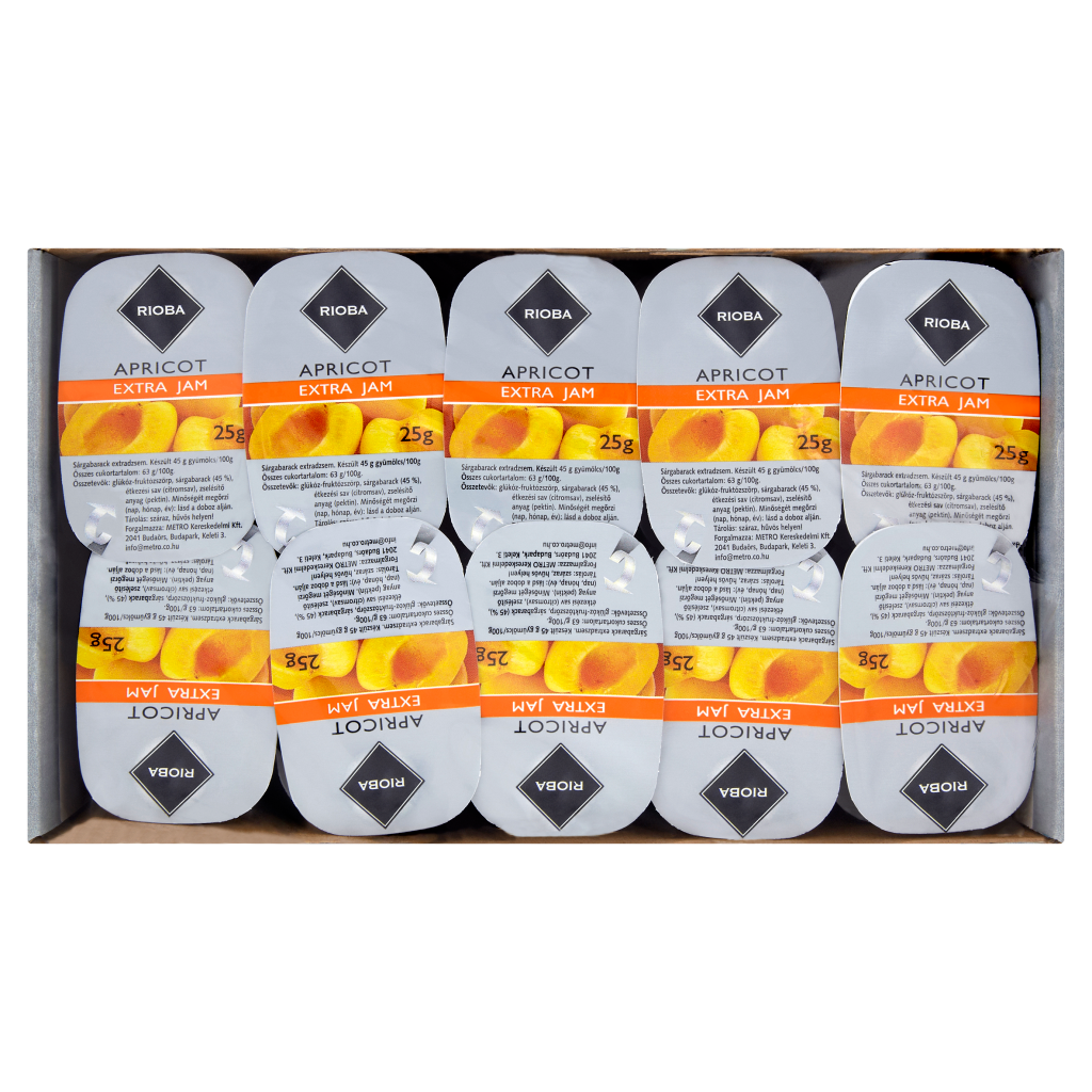 RIOBA Extra Dzsem Sárgabarack 50 x 25 g