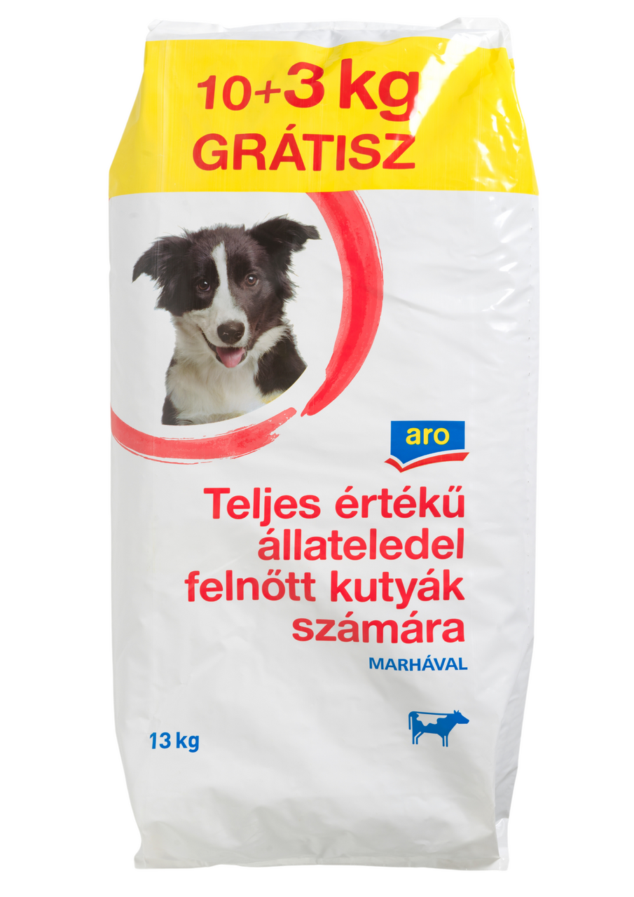 aro száraz marha kutyaeledel 13000 g