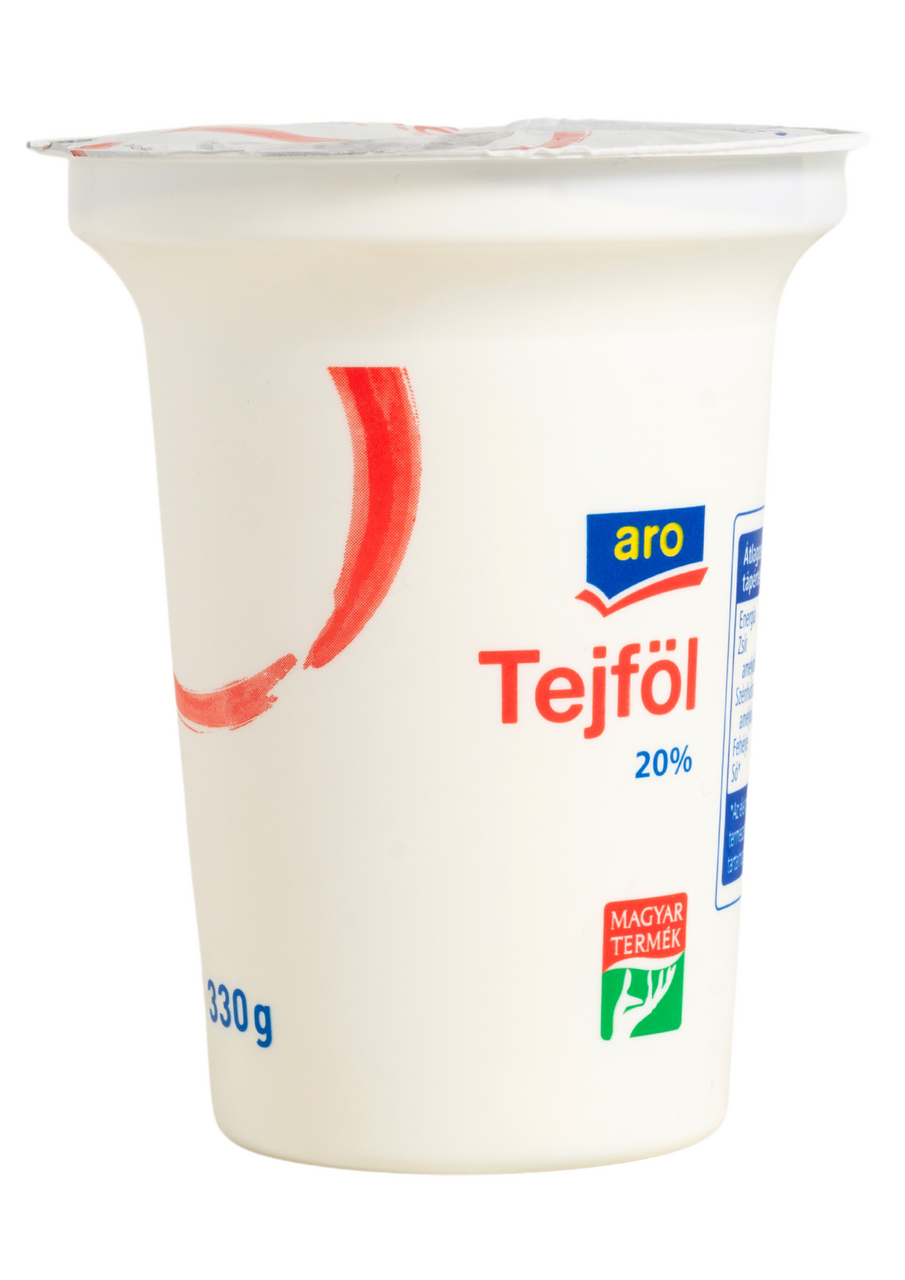 aro Tejföl 20 % Zsírtartalmú 330 g