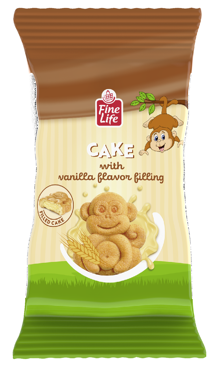 Fine Life Monkey Süti Vaníliás Töltelékkel 30 g