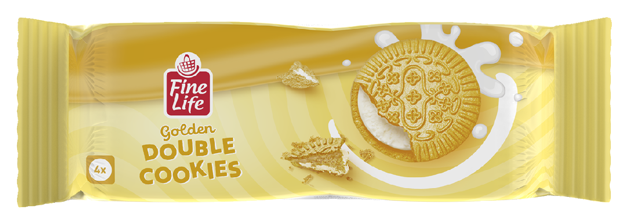 Fine Life keksz vanilíás töltelékkel 60g