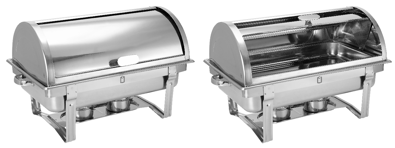 METRO PROFESSIONAL Chafing RollTop Fedővel