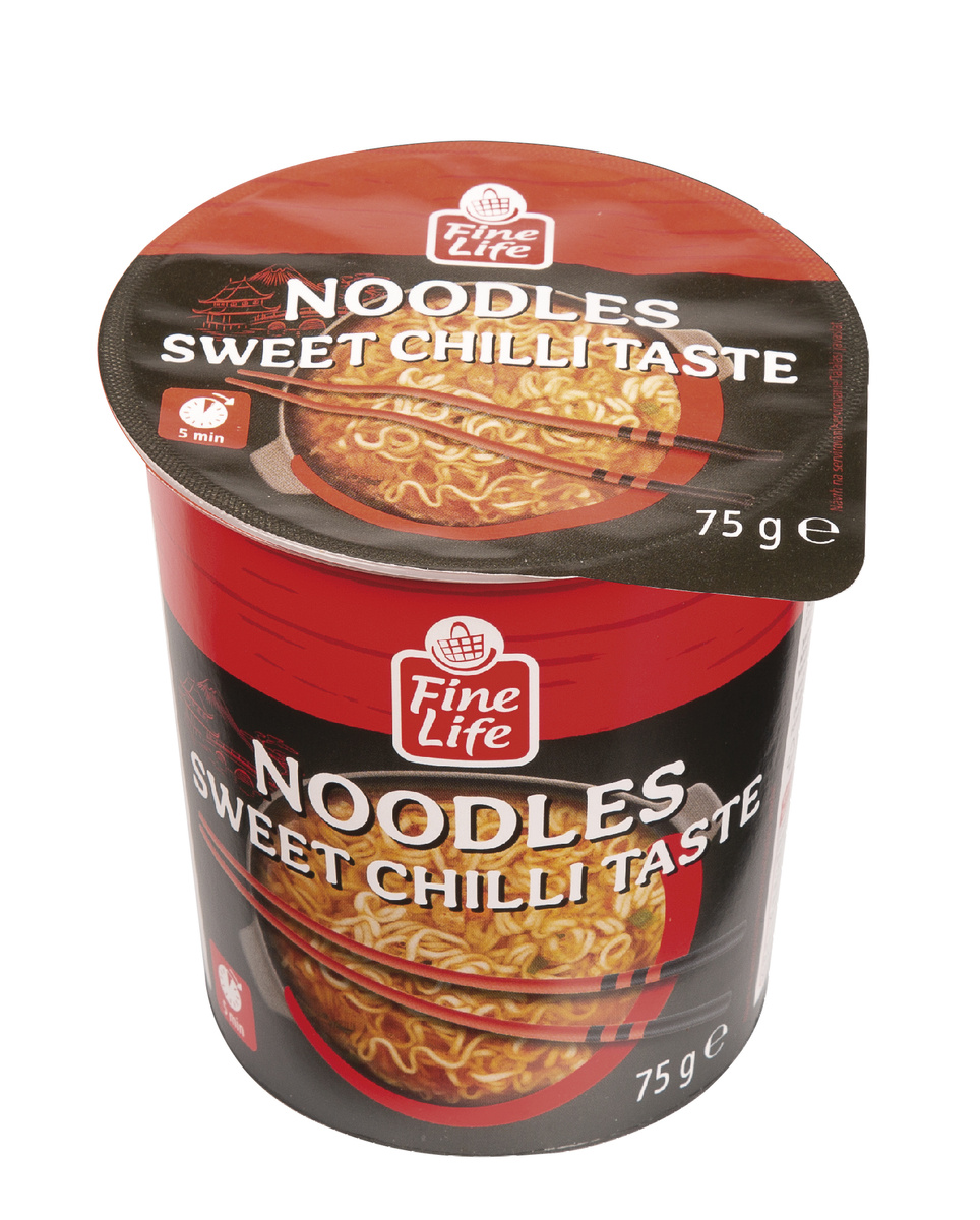 Fine Life Tészta Édes Chili szószban 75 g