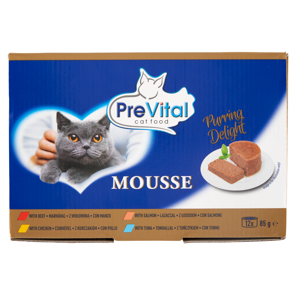 Prevital 85 Can Macska vegyes felnott 12x85g