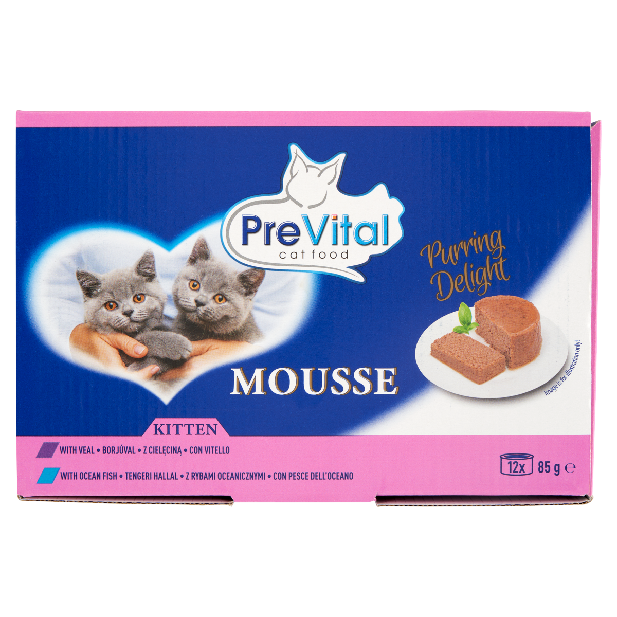 Prevital 85 Can Macska vegyes kölyök 12x85g