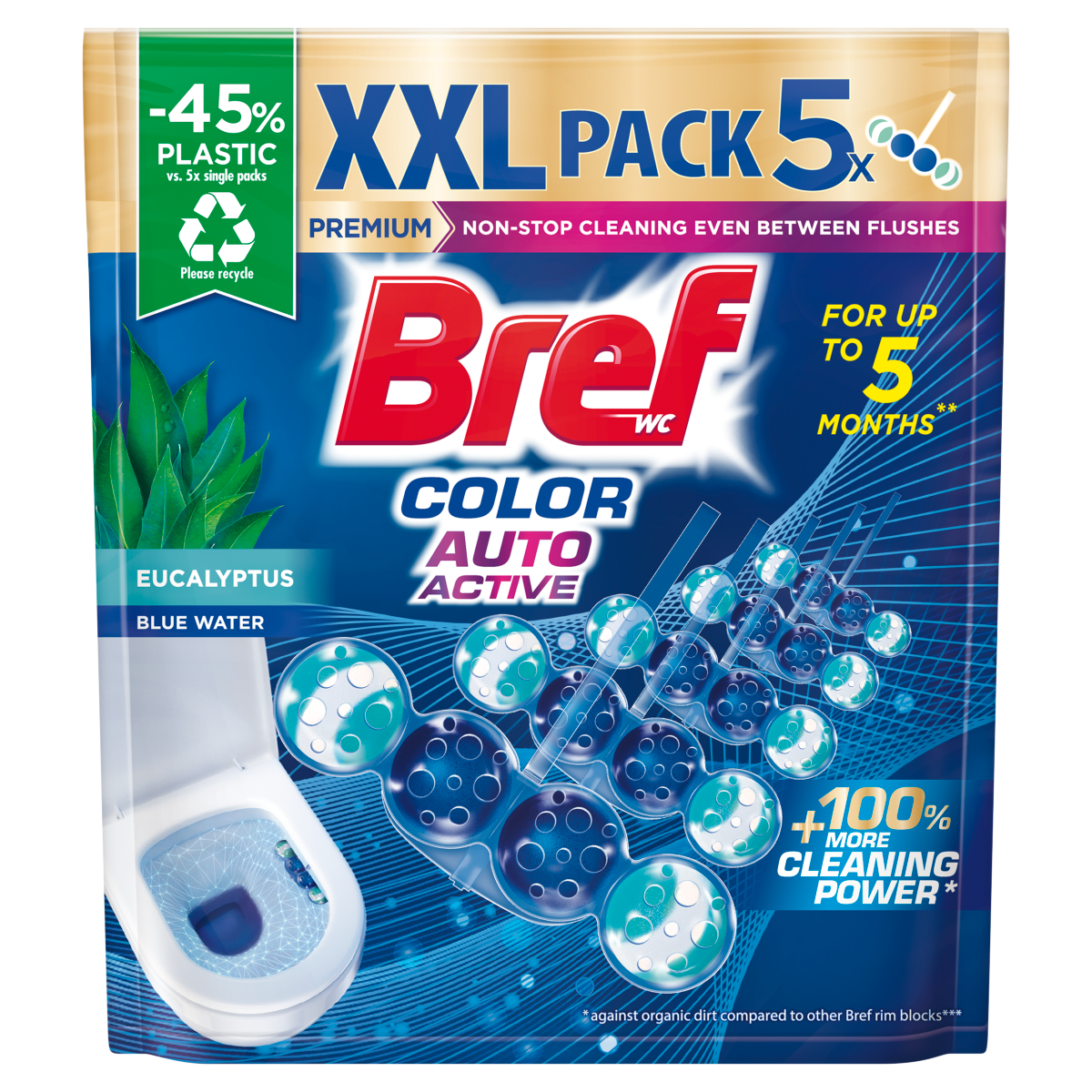Bref Color Auto ActiveEucalyptus5x50g