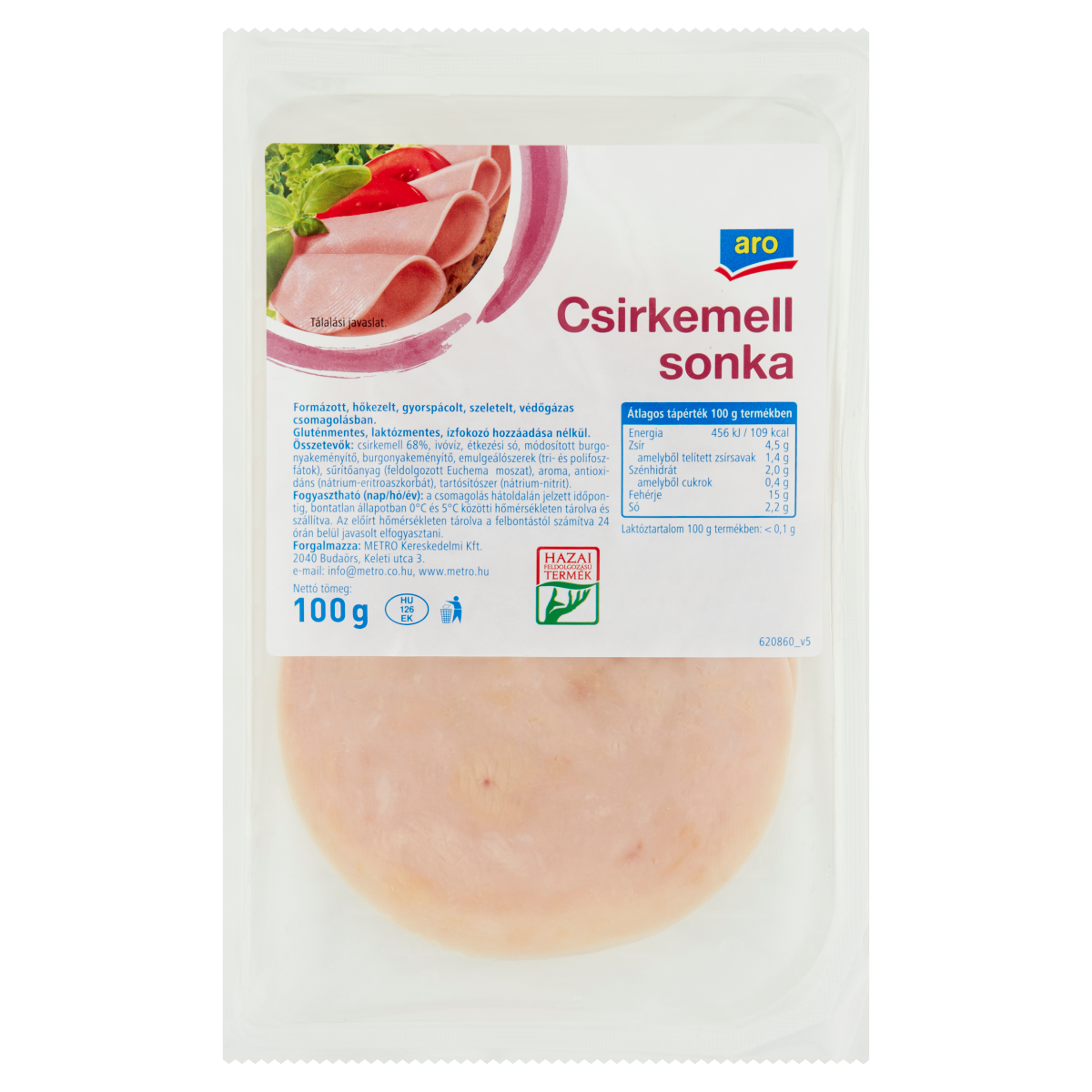 aro Csirkemell Sonka 100 g