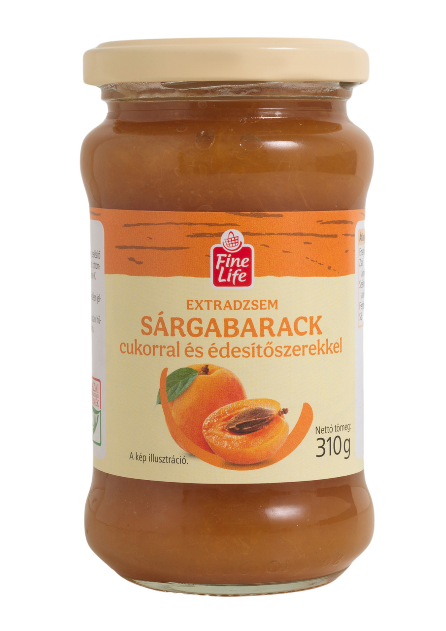 FINE LIFE Sárgabarack Extradzsem 310 g