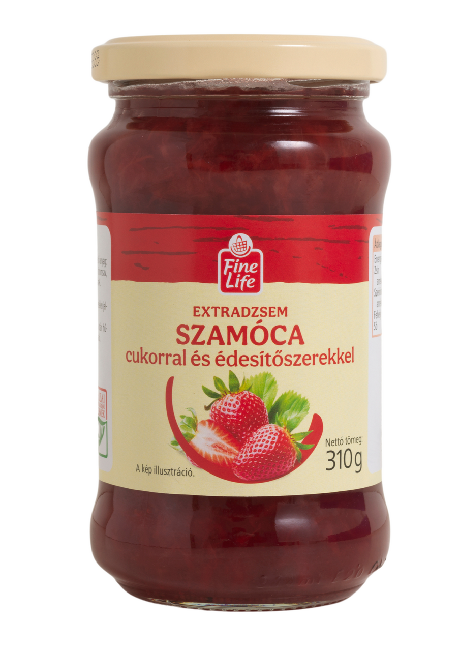 FINE LIFE Szamóca Extradzsem 310 g