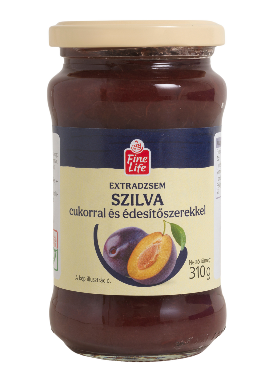 FINE LIFE Szilva Extradzsem 310 g