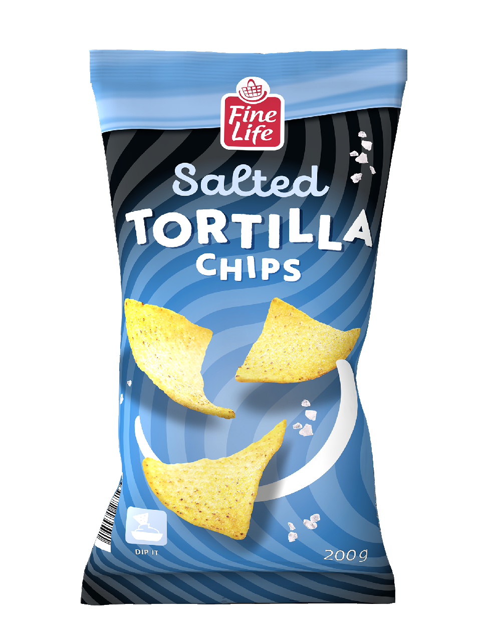 Fine Life Tortilla Chips Sós 200 g