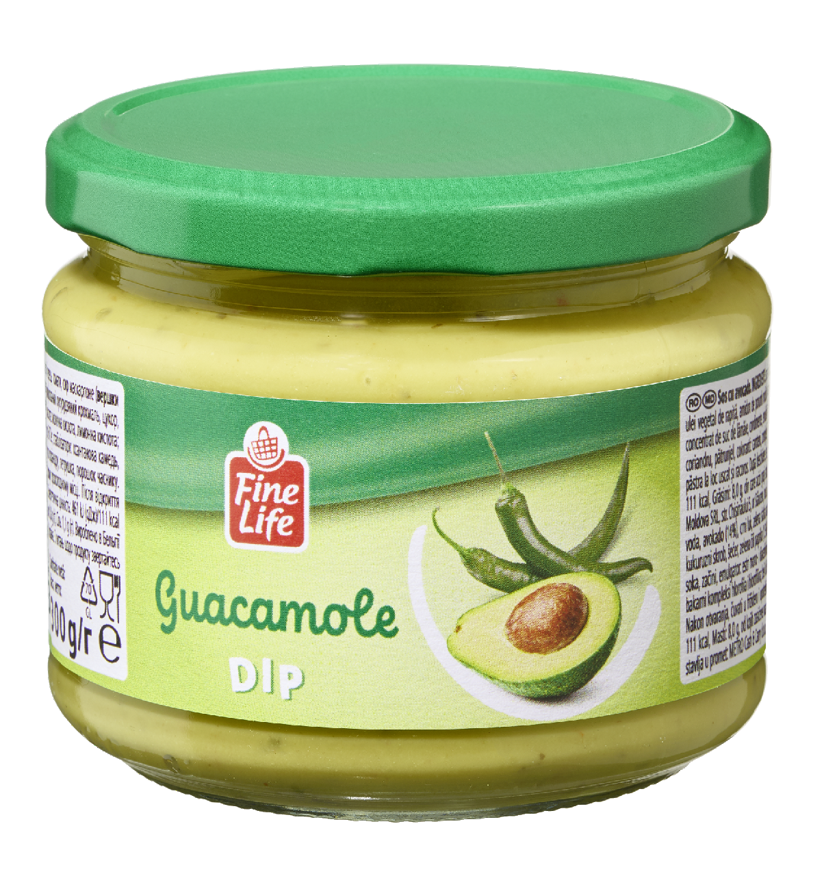 Fine Life Guacamole Avokádó Szósz 300 g