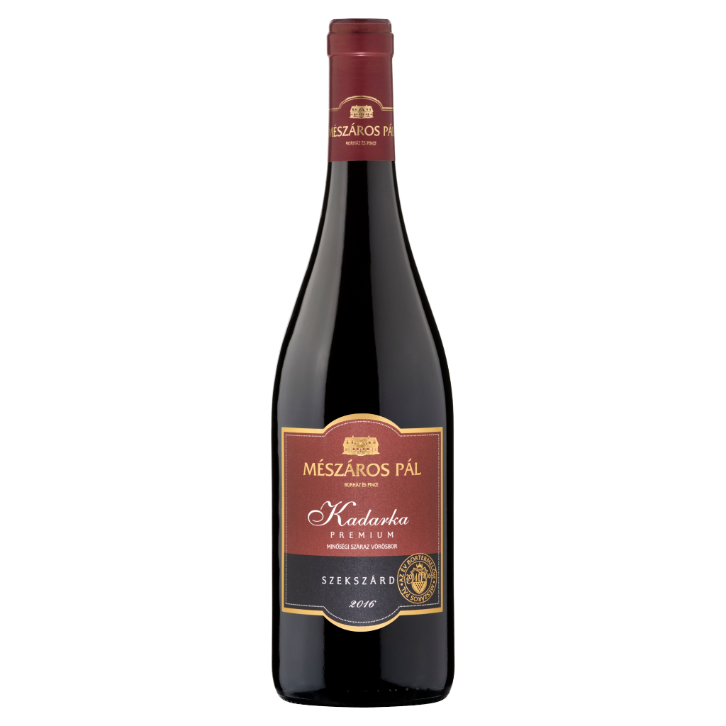MÉSZÁROS PÁL Kadarka Premium Szekszárdi Száraz Vörösbor 14 % 750 ml