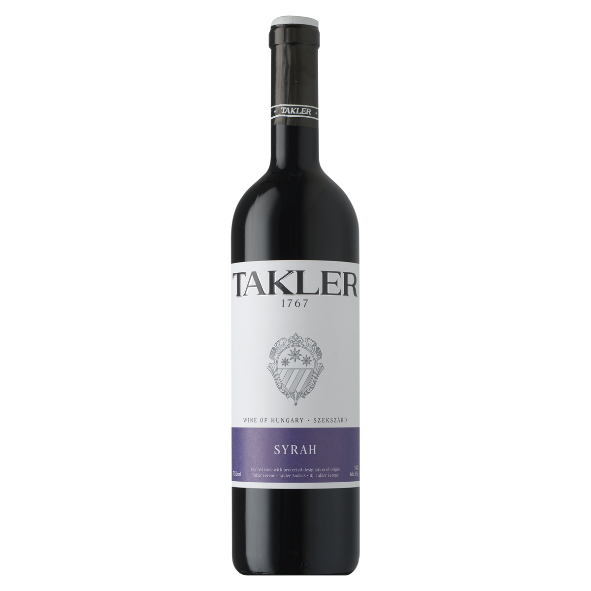 Takler Syrah száraz rosébor 13,5% 0,75 l