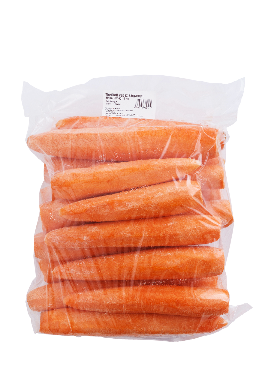METRO Chef Tisztított Sárgarépa Egész 5 kg
