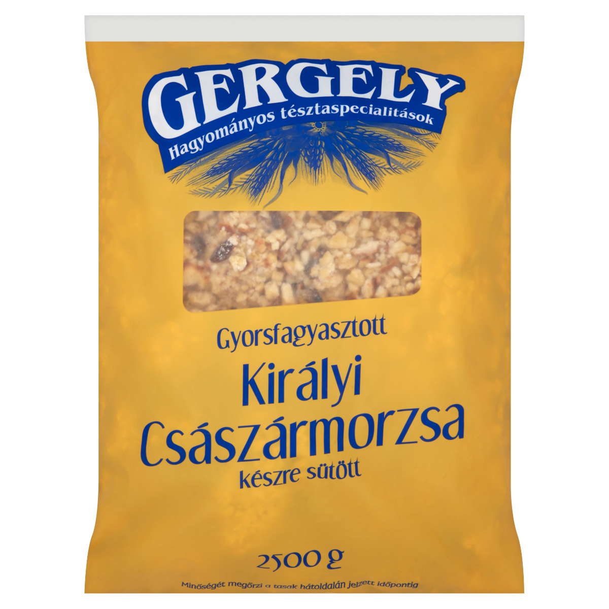 Gergely Királyi Császármorzsa Gyorsfagyasztott 2,5 kg