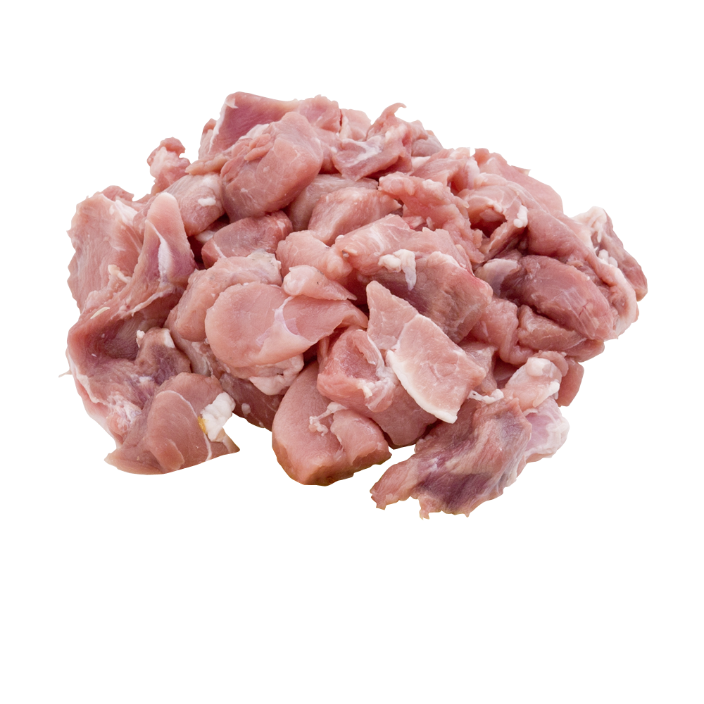 Friss Sertéscomb Pörkölt Kocka