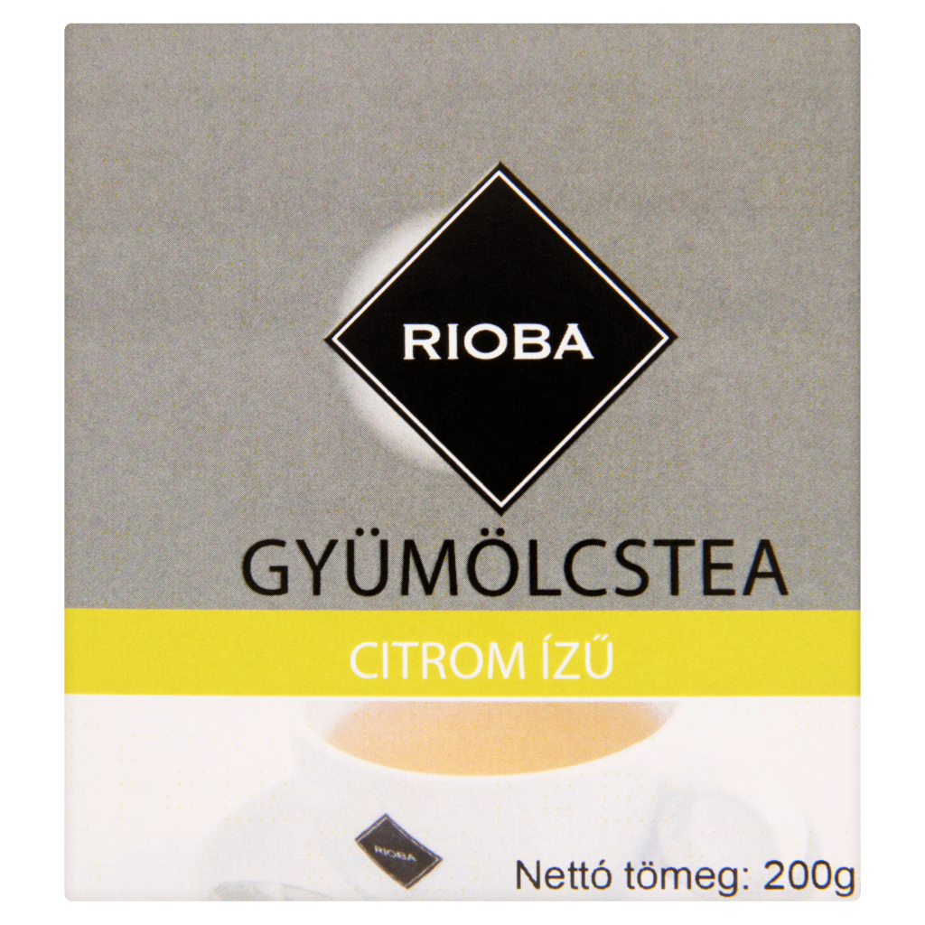 RIOBA Filteres Citromízű Gyümölcstea 100 x 2 g