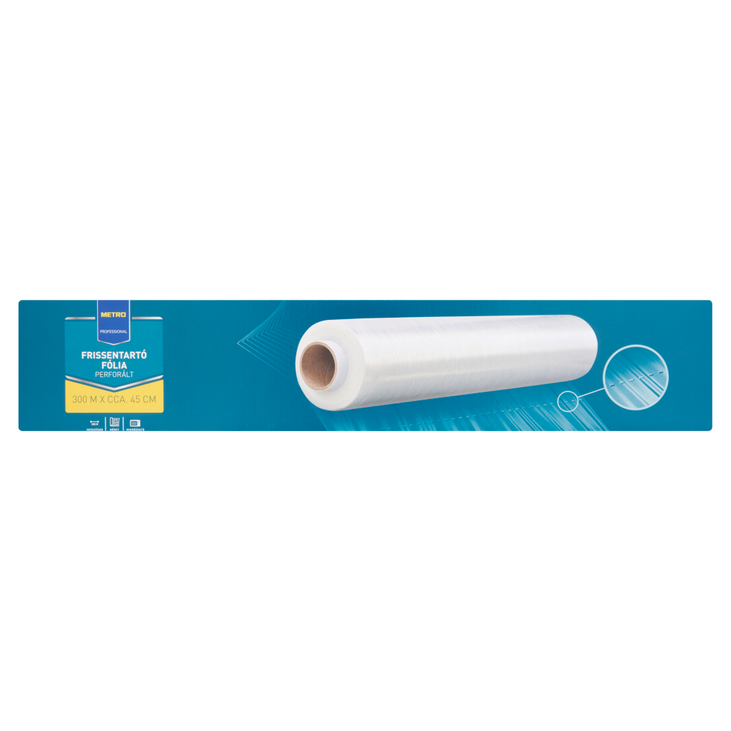 METRO PROFESSIONAL Perforált Frissentartó Fólia 300 m x 45 cm