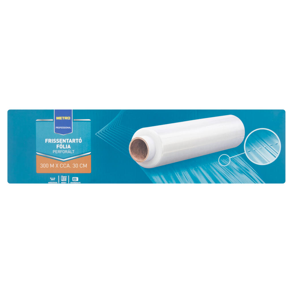 METRO PROFESSIONAL Perforált Frissentartó Fólia 300 m x 30 cm
