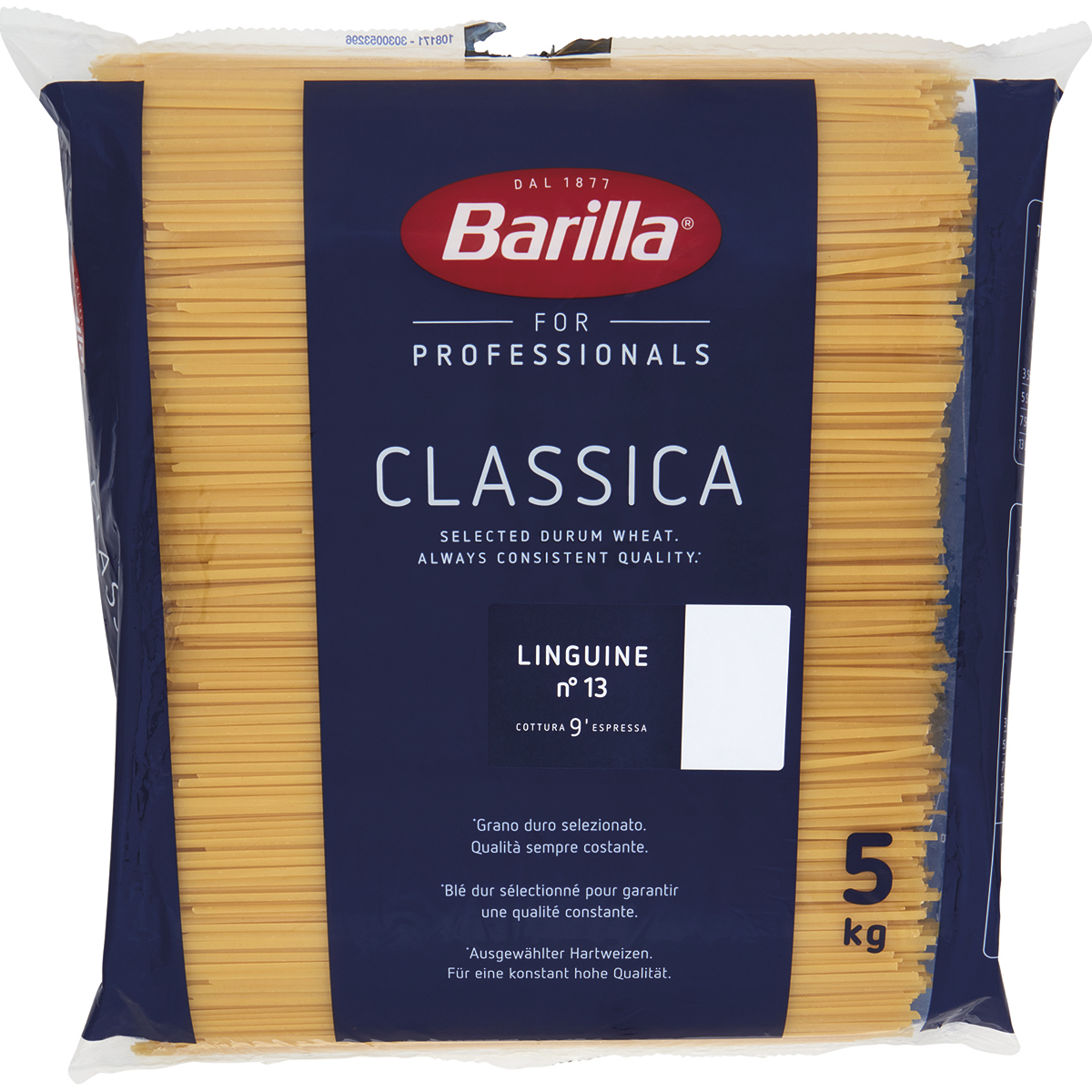 Barilla Pasta di semola Linguine 1 conf. 5 kg
