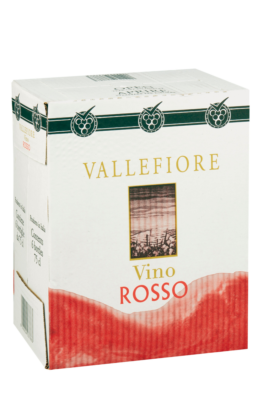 VALLEFIORE Vino rosso 6 bott. 75 cl