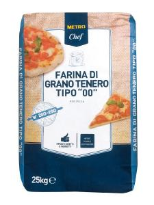 METRO Chef Farina di grano tenero tipo 00 per pizza W260 1 sacco 25 kg